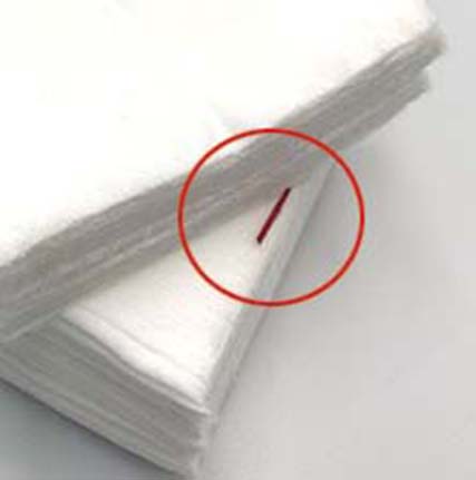 Complain about Foreign Objects in Wet Wipes Complain about Foreign Objects in Wet Wipes