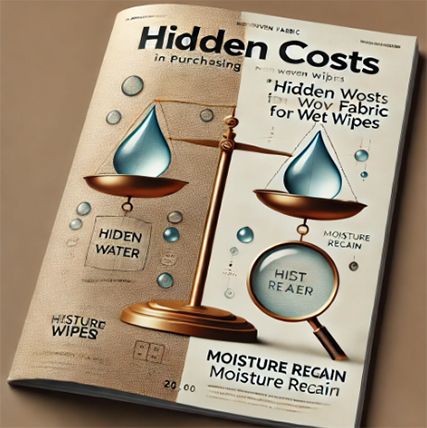 Exploring the "Hidden Cost" of Nonwoven Fabrics for Wet Wipes: How Much Water Are You Really Buying 