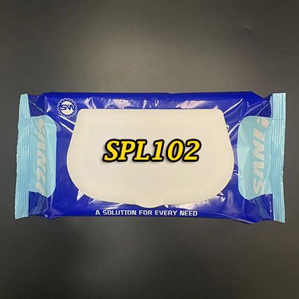 Scalloped Wet Wipes Lid-SPL102 : Designed for Golden Hongye Paper Co., Ltd