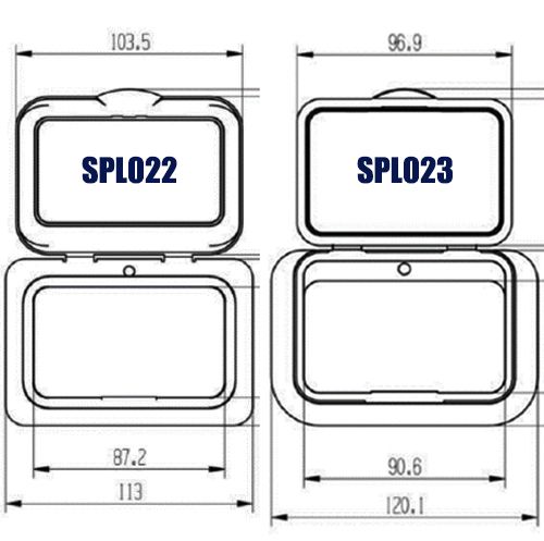 Wide-Edge Wet Wipes Lids - SPL022 & SPL023