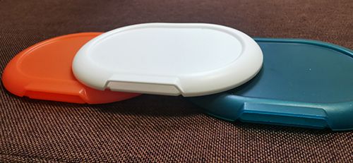 Oval Runway Design Wet Wipes Lid - SPL204