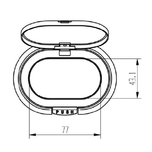Automatic Pop-Up Wet Wipes Lid - SPL206