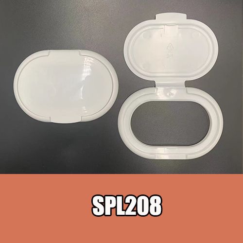 Oval Runway Design Wet Wipes Lid - SPL208
