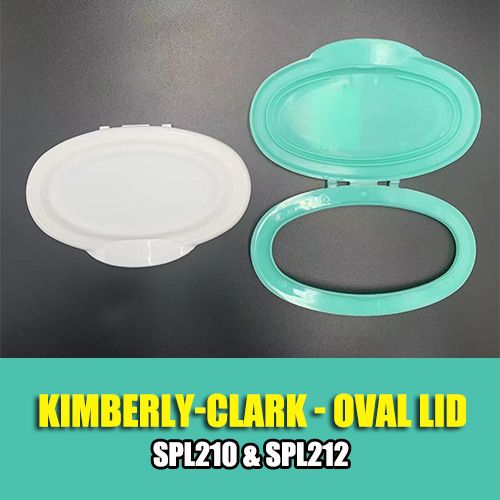 Kimberly-Clark Oval Wet Wipes Lid - SPL210 & SPL212