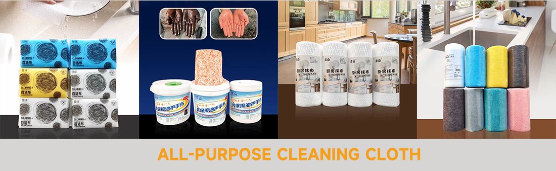 All Purpose Cleaning Solution: Surface Kitchen Bathroom Scrub Wipes (Dual-Sided Cleaning Wipes)